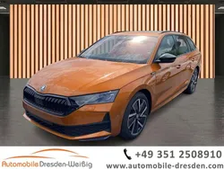 Orange Gebraucht 2024 Skoda Octavia SportLine Kombi | 36.980 € (Fairer Preis)