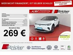 Gletscherweiß metallic schwar Gebraucht 2023 VW ID.4 Pro Performance SUV | 31.944 € (Fairer Preis)