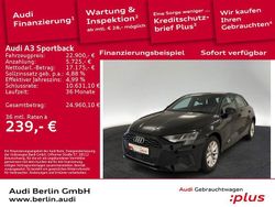 Brillantschwarz Gebraucht 2022 Audi A3 Limousine | 22.900 € (Fairer Preis)