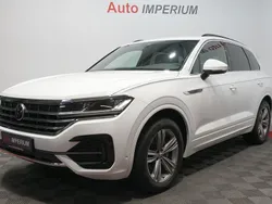 Pure white Gebraucht 2021 VW Touareg R-line SUV | 49.990 € (Fairer Preis)