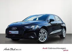 Schwarz (brillantschwarz) Gebraucht 2022 Audi A3 Sportback e-tron Design Limousine | 23.970 € (Guter Preis)