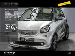 Bodypanels in cool silver (met Gebraucht 2017 Smart ForTwo Cabrio Brabus Cabrio | 26.842 € (Fairer Preis)