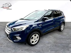 Blau Gebraucht 2017 Ford Kuga S SUV | 12.980 € (Fairer Preis)