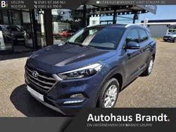 Blau Gebraucht 2017 Hyundai Tucson Advantage SUV | 15.990 € (Fairer Preis)