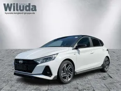 Atlas white/ phantom blac weiß Neu 2025 Hyundai i20 N Line Limousine | 24.840 € (Fairer Preis)