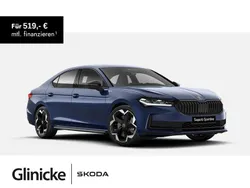 Blau Neu 2025 Skoda Superb SportLine Limousine | 51.990 €