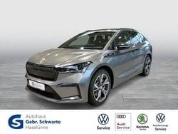Grau Gebraucht 2025 Skoda Enyaq iV SportLine SUV | 48.930 € (Superpreis)