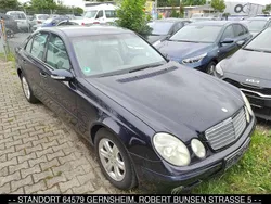 Tansanitblau metalliclack Gebraucht 2004 Mercedes E240 Limousine | 3.499 € (Superpreis)