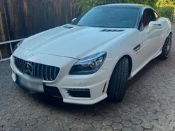 Weiß Gebraucht 2013 Mercedes SLK55 AMG Cabrio | 51.500 € (Teuer)