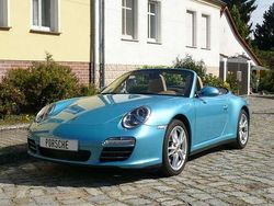 Ipanemablaumetallic Gebraucht 2012 Porsche 911 Carrera 4 Cabriolet Cabrio | 78.000 €