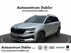 Brilliant silber metallic Neu 2025 Skoda Karoq SportLine SUV | 39.980 € (Teuer)