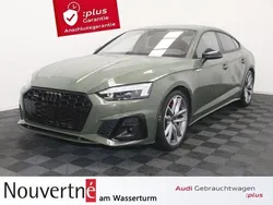 Distrikgrün (green), metallic Gebraucht 2024 Audi A5 Sportback Business Limousine | 54.950 €