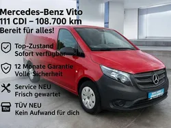 Jupiterrot Gebraucht 2018 Mercedes Vito Van / Kleinbus | 15.499 € (Guter Preis)