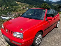 Rot Gebraucht 1996 VW Golf Cabriolet Cabrio | 2.890 € (Guter Preis)