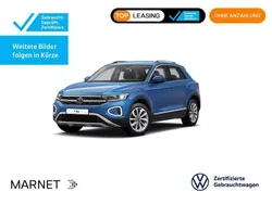Ravennablau metallic Gebraucht 2024 VW T-Roc Style SUV | 31.430 € (Fairer Preis)