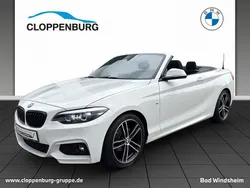 Weiß Gebraucht 2019 BMW 218 M Sport Cabrio | 25.480 € (Fairer Preis)