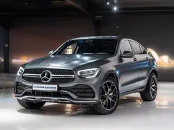 Grau Gebraucht 2021 Mercedes GLC300 AMG line Coupé | 47.980 € (Fairer Preis)