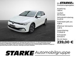 Weiß Gebraucht 2020 VW Golf VIII United Limousine | 17.289 € (Fairer Preis)