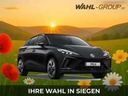 Schwarz (pebble black) Neu 2025 MG MG4 EV Luxury Kleinwagen | 32.313 € (Superpreis)