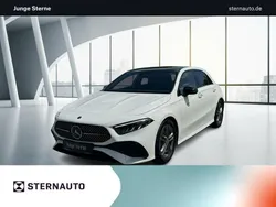 Weiß Gebraucht 2024 Mercedes A180 AMG line Limousine | 33.915 € (Etwas zu teuer)