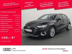 Brillantschwarz Gebraucht 2022 Audi A3 Sportback e-tron Advanced Limousine | 22.480 € (Fairer Preis)
