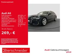 Schwarz Gebraucht 2022 Audi A6 S-Line Kombi | 40.950 € (Guter Preis)