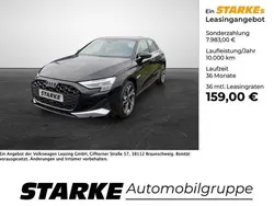 Schwarz (mythosschwarz metallic) Gebraucht 2022 Audi A3 Sportback Advanced Limousine | 30.890 € (Etwas zu teuer)