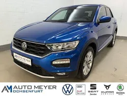 Ravennablau metallic Gebraucht 2021 VW T-Roc Sportline SUV | 22.970 € (Superpreis)