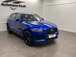Caesium blue Gebraucht 2019 Jaguar F-Pace R-Sport SUV | 27.900 € (Guter Preis)