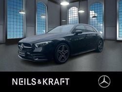 Schwarz Gebraucht 2020 Mercedes A200 AMG Limousine | 28.730 € (Fairer Preis)