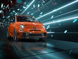 Orange (racing orange) Gebraucht 2023 Abarth 595C Cabrio | 30.990 € (Etwas zu teuer)
