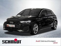 Mythosschwarz metallic Gebraucht 2025 Audi A3 S-Line Limousine | 36.840 € (Guter Preis)