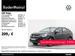 Schwarz Gebraucht 2022 VW Taigo Style SUV | 20.930 € (Guter Preis)