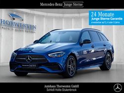 Lack spektralblau Gebraucht 2023 Mercedes C300e Advanced Kombi | 43.250 € (Fairer Preis)