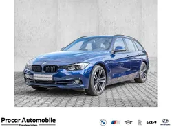 Blau Gebraucht 2018 BMW 320 Sport Line Kombi | 20.440 € (Fairer Preis)