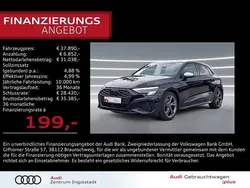 Mythosschwarz metallic Gebraucht 2024 Audi S3 Design Limousine | 37.890 € (Superpreis)