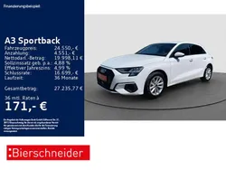 Ibisweiß Gebraucht 2024 Audi A3 Basis Limousine | 24.550 € (Fairer Preis)