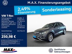 Indiumgrau metallic (metallic) Gebraucht 2024 VW T-Roc Style SUV | 30.889 € (Fairer Preis)