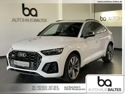 Gletscher weiß met. Gebraucht 2022 Audi SQ5 Sportback Ambiente SUV | 51.850 € (Superpreis)