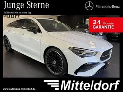 Weiß Gebraucht 2024 Mercedes CLA200 Shooting Brake Advanced Plus Kombi | 34.280 € (Fairer Preis)