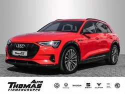 Catalunyarot metallic Gebraucht 2019 Audi e-tron Advanced Plus SUV | 33.989 € (Fairer Preis)
