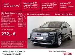 Mythosschwarz metallic Gebraucht 2023 Audi Q4 Sportback e-tron Ambiente SUV | 43.500 € (Guter Preis)