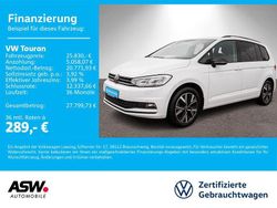 Pure white Gebraucht 2021 VW Touran Highline Van / Kleinbus | 24.790 € (Guter Preis)