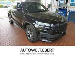 Schwarz Gebraucht 2022 Skoda Kodiaq SportLine SUV | 38.690 € (Etwas zu teuer)