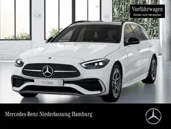 Polarweiß Gebraucht 2025 Mercedes C300e AMG Kombi | 53.500 € (Fairer Preis)