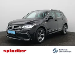 Deep black perleffekt Gebraucht 2021 VW Tiguan R-line SUV | 32.380 € (Guter Preis)