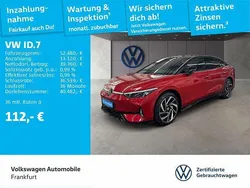 Kings red metallic Gebraucht 2025 VW ID.7 GTX Limousine | 52.480 € (Superpreis)