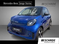 Blau Gebraucht 2021 Smart ForTwo Electric Drive Passion Coupé | 10.950 € (Guter Preis)