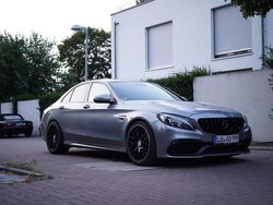 Grau Gebraucht 2015 Mercedes C63 AMG AMG Limousine | 33.000 € (Teuer)