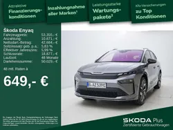 Graphitegrau metallic Gebraucht 2025 Skoda Enyaq iV SportLine SUV | 53.355 € (Fairer Preis)